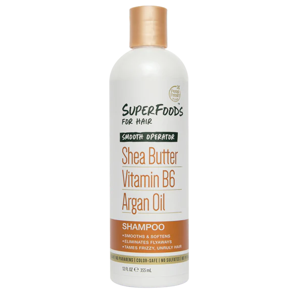 Petal Fresh - SuperFoods for Hair, Smooth Operator Shampoo "Shea Butter" 12 fl.oz