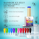 HyBa Beauty RAINBOW Ice Jelly Collection 2 - Global Beauty Supply, LLC