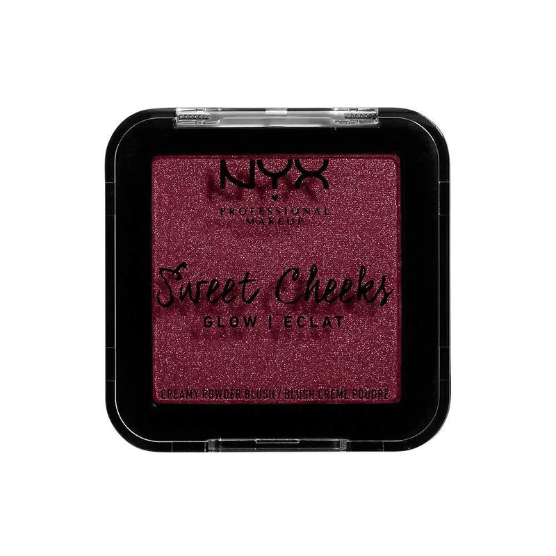 NYX - Sweet Cheeks Creamy Powder Blush Glow "Red Riot"