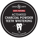 Dearderm - 100% Natural Activated Charcoal Powder Teeth Whitening 60g