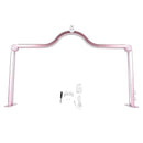 LED Foldable Arch Table Lamp Dimmable with Rhinestones - Rose Gold