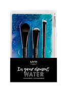 NYX - In Your Element Water 3PCs Brush Set