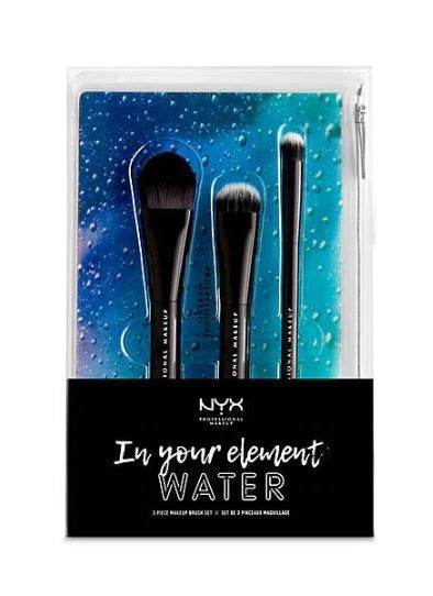 NYX - In Your Element Water 3PCs Brush Set