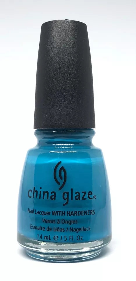 China Glaze Nail Lacquer 0.5 oz - Aqua Baby 550