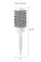 Cricket - Ultra Smooth Coconut 2” Thermal Hair Brush #390