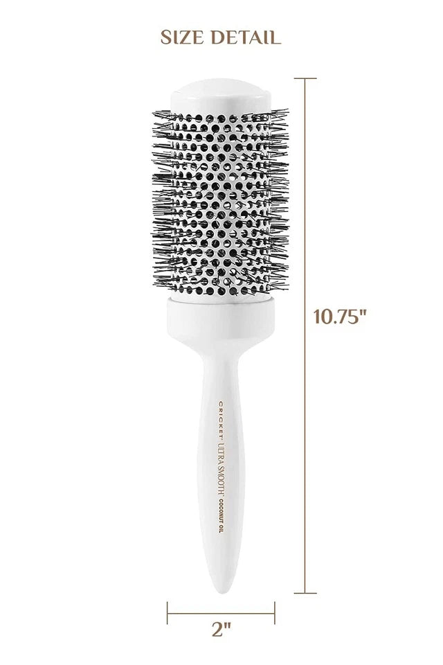 Cricket - Ultra Smooth Coconut 2” Thermal Hair Brush