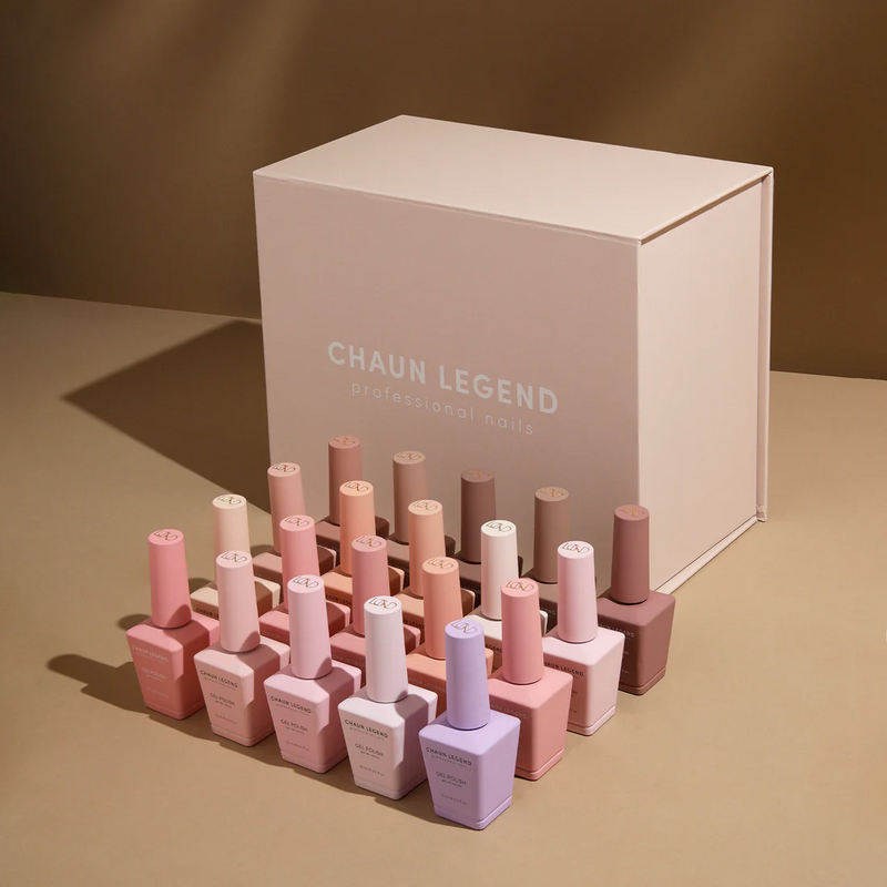 Chaun Legend Gel Polish Collection - Sheers & Tones Collection 20 Shades