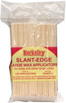 Berkeley Slant-Edge Large Wax Applicators 100ct WA201-L