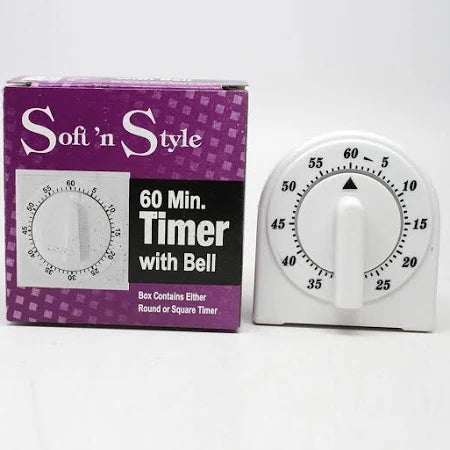 Soft'n Style - 60 Min. Timer w/ Bell