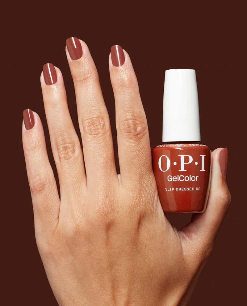 OPI GelColor Intelli-Gel - Fall 2025 0.5oz - Slip Dressed Up GCF025