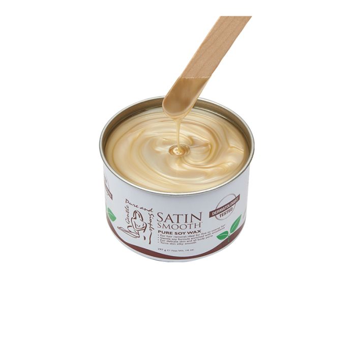 Satin Smooth Wax - Pure Soy Wax 14oz.