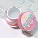 HyBa Beauty Super Glue Nail Art Adhesive Gel 30mL (Clear)