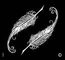 G Body Art - Quills 2 Stencils