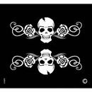 G Body Art - Skulls & Roses 2 Stencils