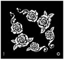 G Body Art - Rose Bouquet 2 Stencils