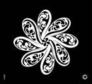 G Body Art - Pinwheel 2 Stencils