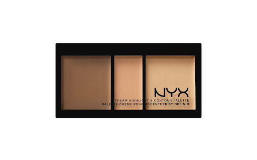 NYX - Cream Highlight & Contour Palette "Medium"