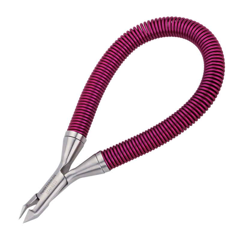 Tweezerman Grip & Snip Spiral Spring Cuticle Nipper 3198-R