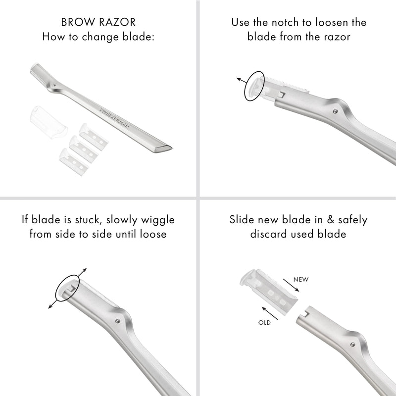 Tweezerman Brow Razor 1601-R