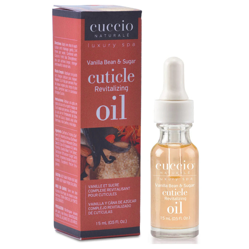 Cuccio Naturale Revitalizing Cuticle Oil .5 oz - Vanilla Bean & Sugar