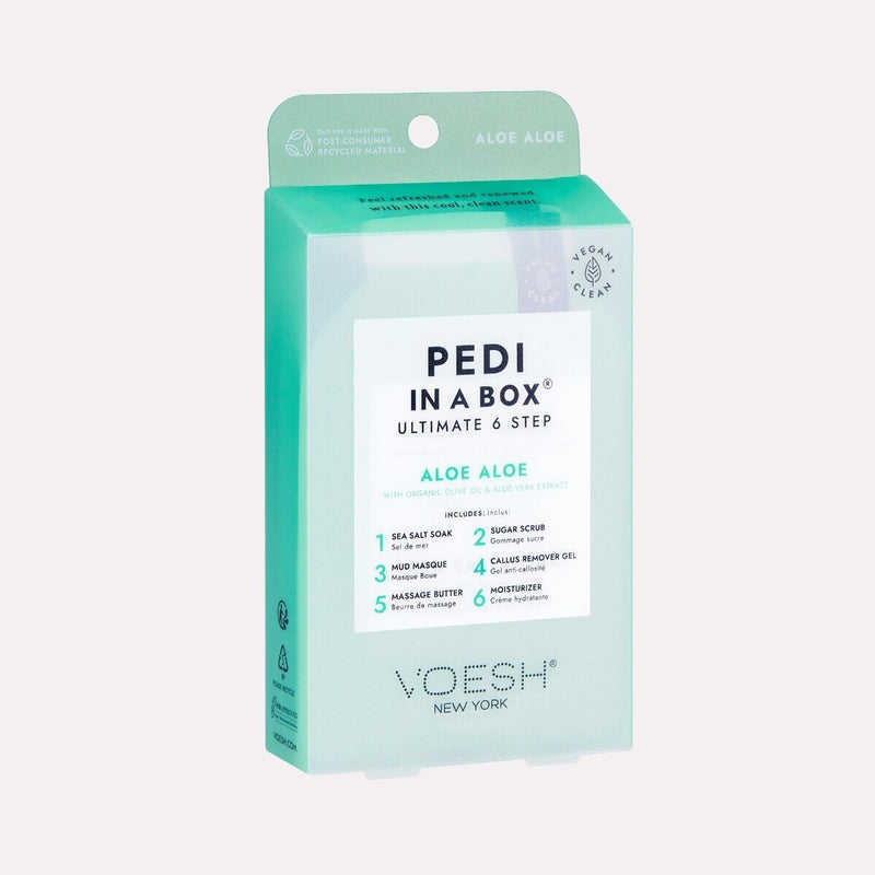 Voesh - Pedi in a Box 6 Step "Aloe Aloe"
