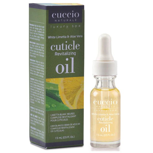 Cuccio Naturale Revitalizing Cuticle Oil .5 oz - White Limetta & Aloe Vera