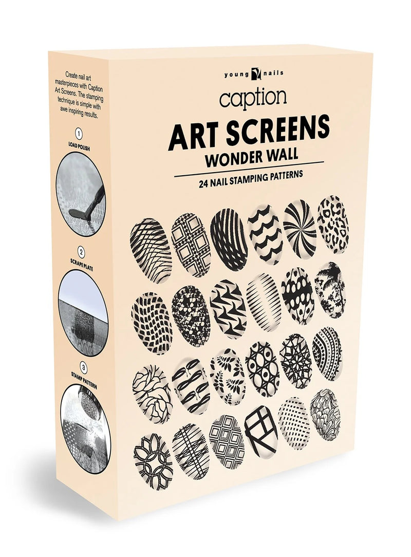 YN - Young Nails Caption Art Screens - Wonder Wall