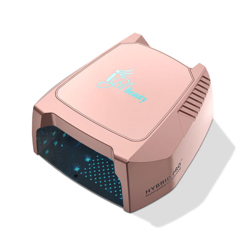 iGel Beauty HYBRID PRO 2.0 Wireless Rechargeable UV/LED Lamp ROSE GOLD