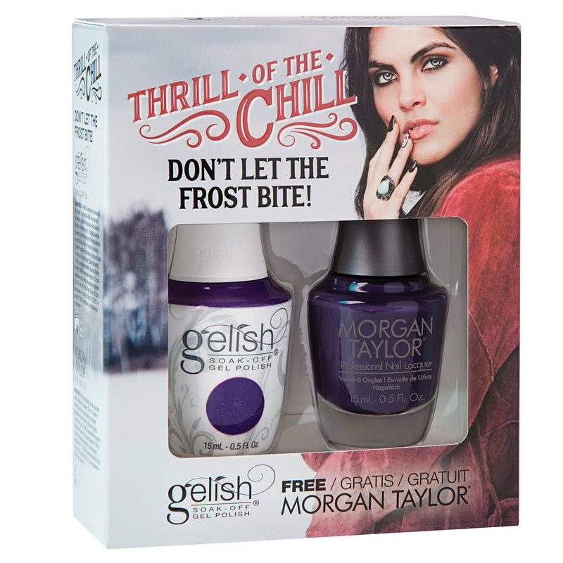 Gelish Thrill Of The Chill - Don't Let The Frost Bite! Matching Gel Polish/Nail Lacquer