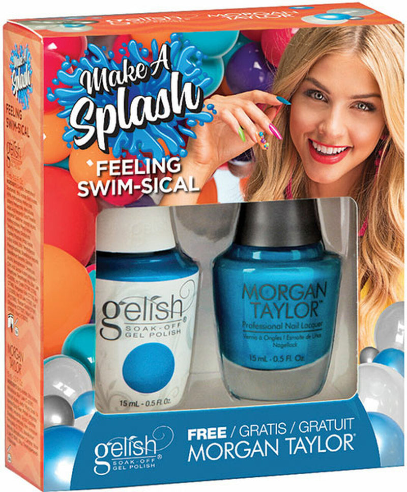 Gelish Make A Splash - Feeling Swim-Sical - .5 Oz / 15mL