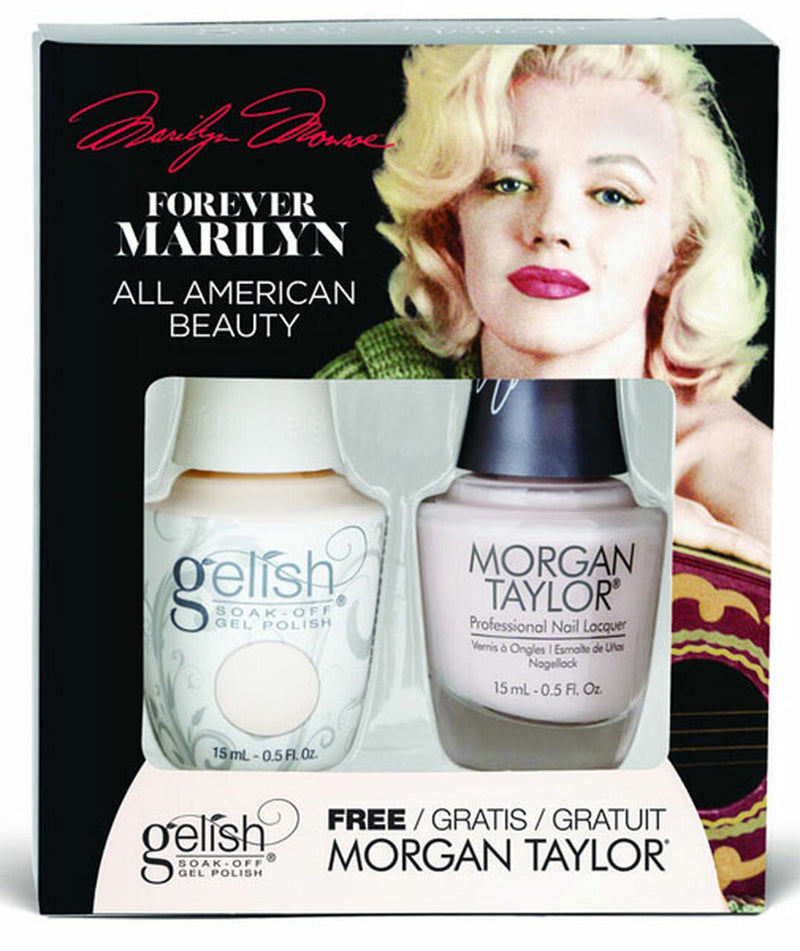 Gelish Two of a Kind All American Beauty - .5 Oz / 15 mL