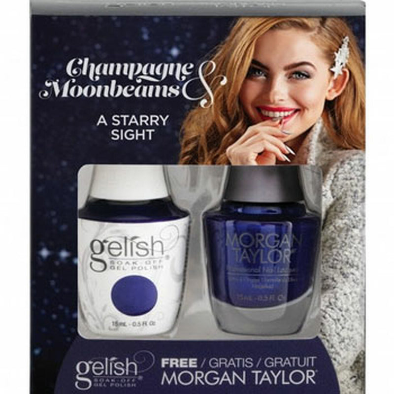 Gelish Champagne & Moonbeams Collection - A Starry Sight Duo