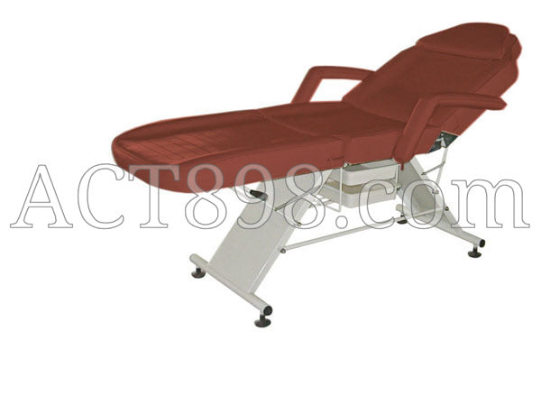 K-806 Facial Bed (Burgundy) Color with Stool