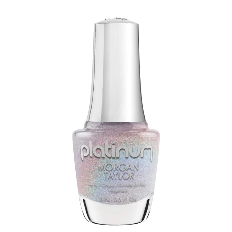 Morgan Taylor Platinum Nail Lacquer Liquid Bling - .5oz - 3110292