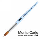 Acrylic Brush - Monte Carlo 100% Pure Kolinsky | Blue Marble Acrylic