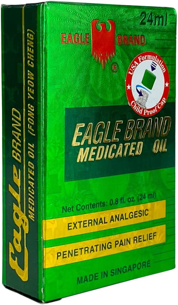 Eagle Brand Medicated Oil - Dau Gio Xanh 24mL