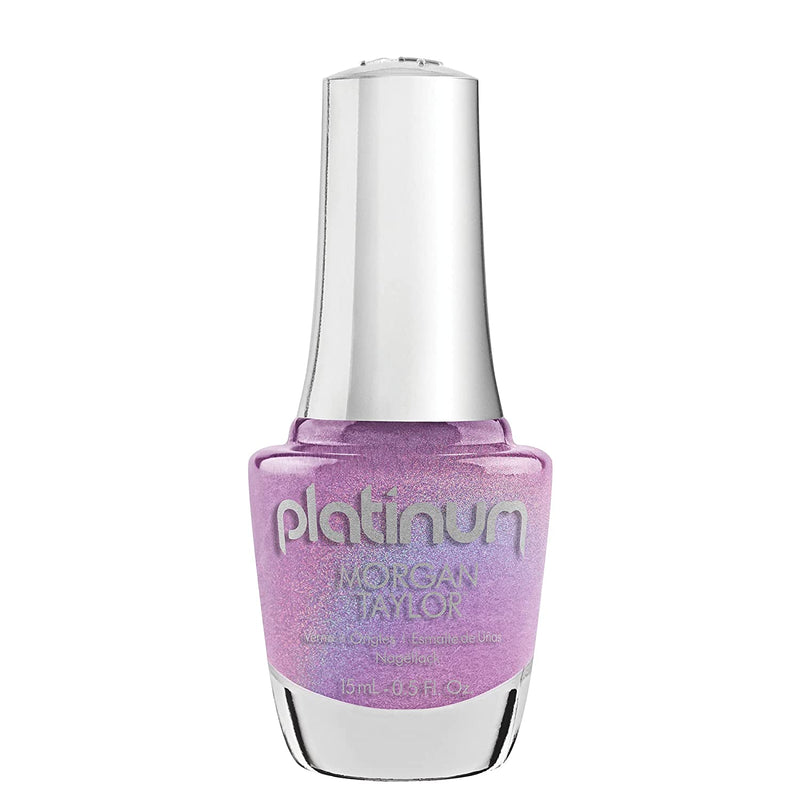 Morgan Taylor Platinum Nail Lacquer It's Lit! - .5oz - 3110291