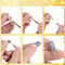 Nail Art Charm Drill, Gold Hand Drills