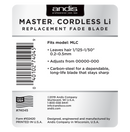 Andis Master Cordless Replacement Blade
