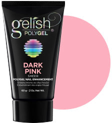 Gelish Polygel Dark Pink Sheer 2 oz.