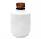 Empty White Painted Bottle with Cap & Brush