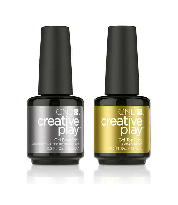 Creative Play Gel Polish Base & Top Coat