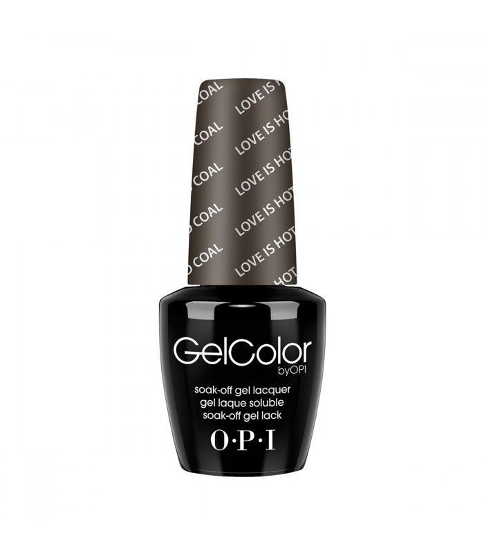 OPI GelColor GC HPF06-Love Is Hot and Coal 15mL