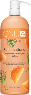 CND Scentsations Hand & Body Lotion 917 mL (31 fl oz)Tangerine & Lemongrass
