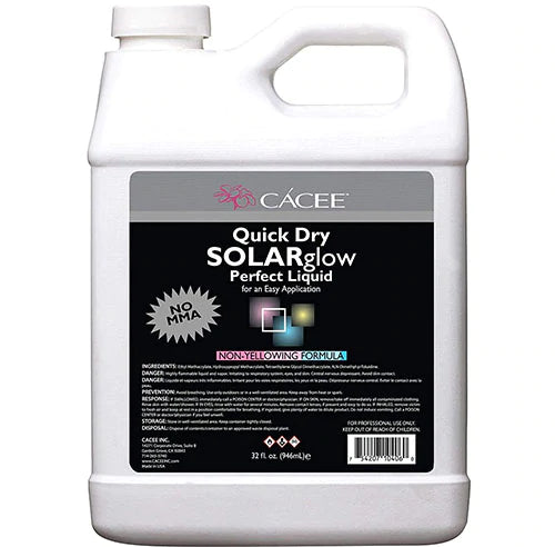 Cacee - Quick Dry SOLARglow Nail Sculpting Liquid 946 mL | 32 fl oz