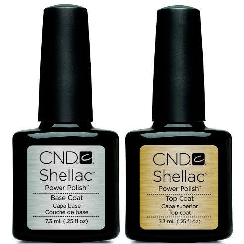 CND Shellac - Base & Top Coat 0.25 oz