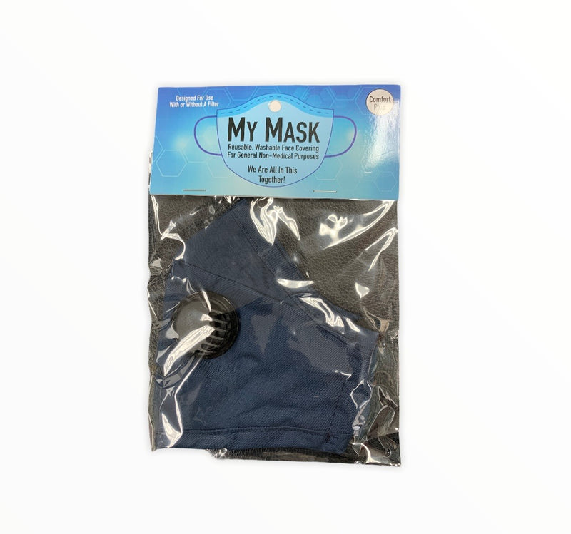 My Mask Comfort Plus with Filter: Dark Blue