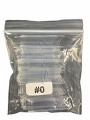 Straight Square CLEAR Nail Tips 50ct/bag