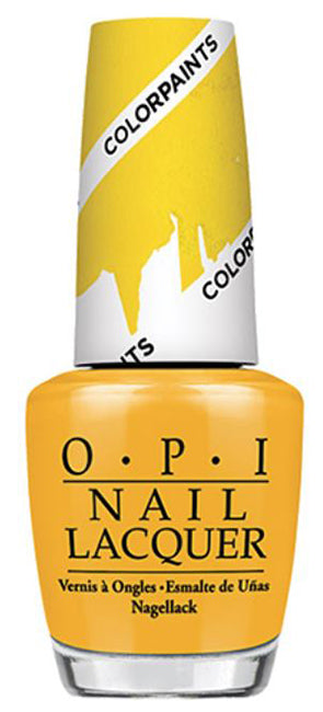 OPI Color Paints Nail Lacquer P20 Primarily Yellow