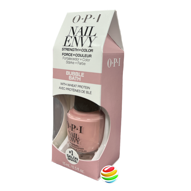 OPI Nail Envy Nail Strengthener Color Bubble Bath 0.5 oz